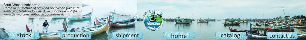 recycled boat wood furniture