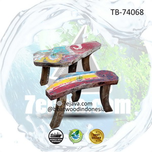 recycled boat table side 8