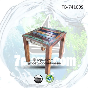 recycledboat dining table 12