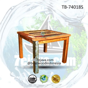 recycledboat dining table 3
