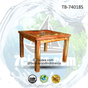 recycledboat dining table 5