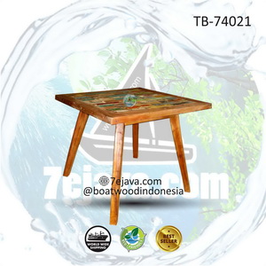 sixties table boatwood