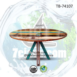 round table boatwood