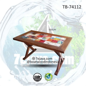 sixties table boatwood