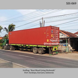 shipment boatwood furniture